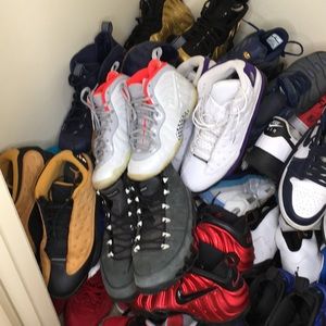 Jordan’s and foams and Nike’s airmax